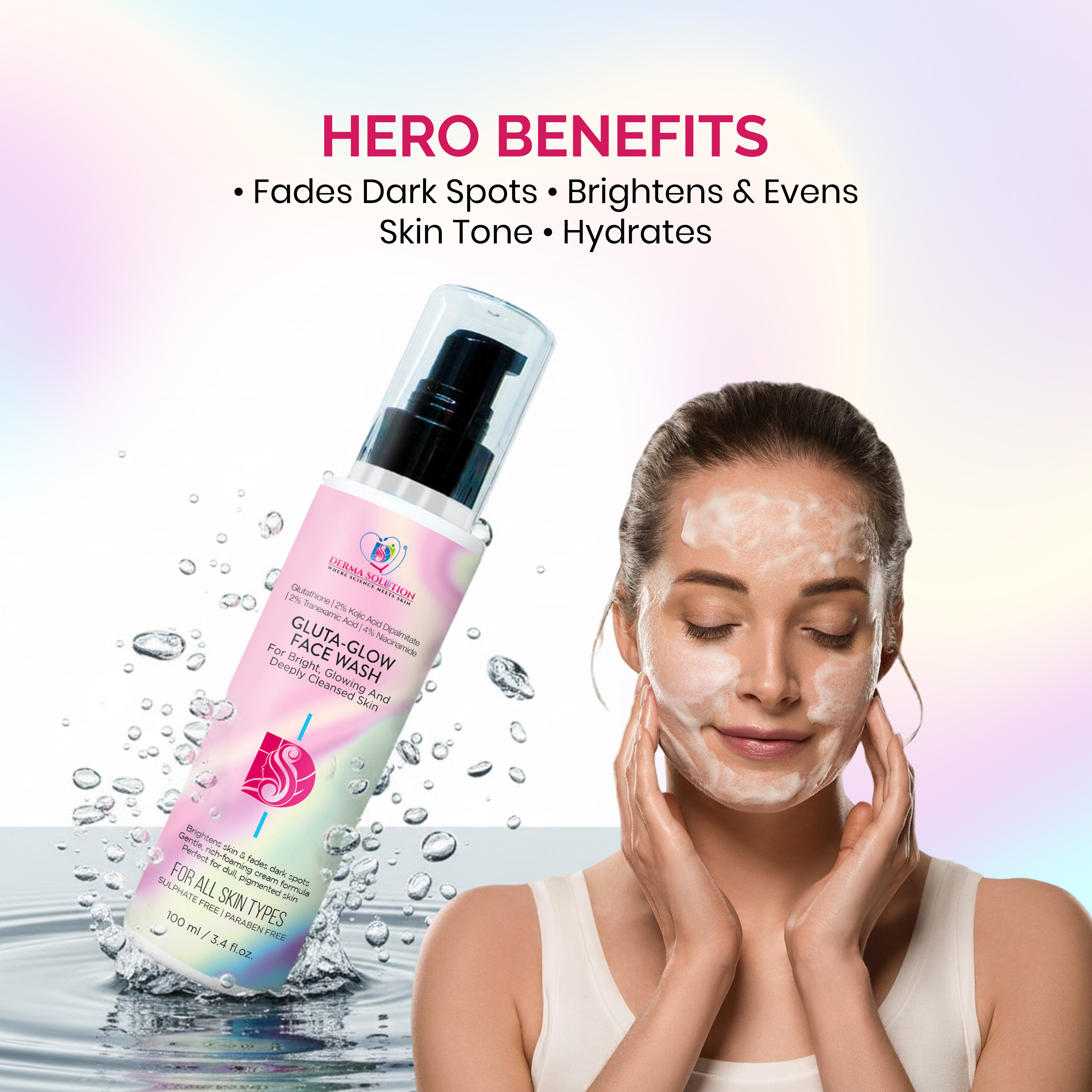 Gluta Glow Face Wash