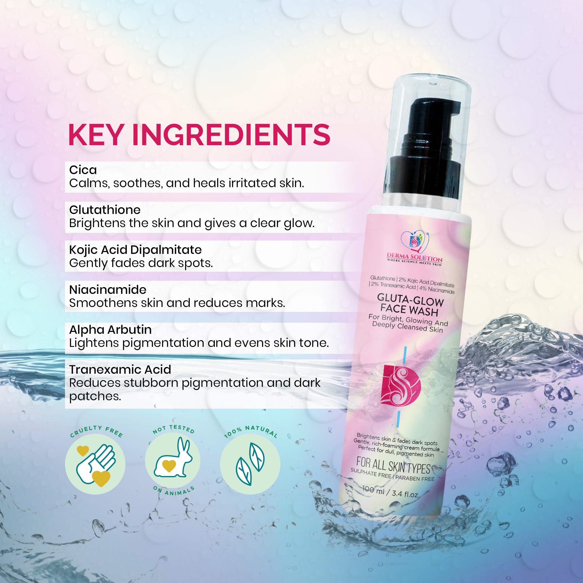 Gluta Glow Face Wash